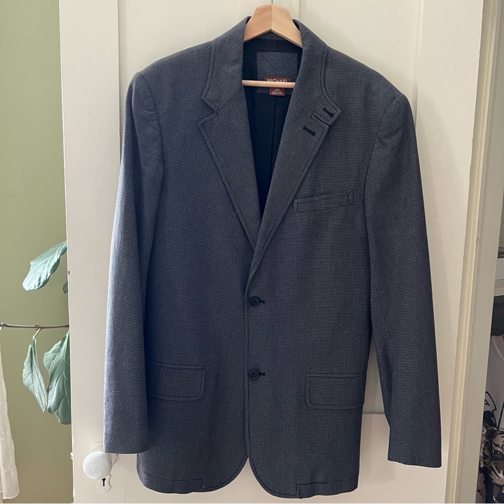 MICHAEL Michael Kors houndstooth suit blazer